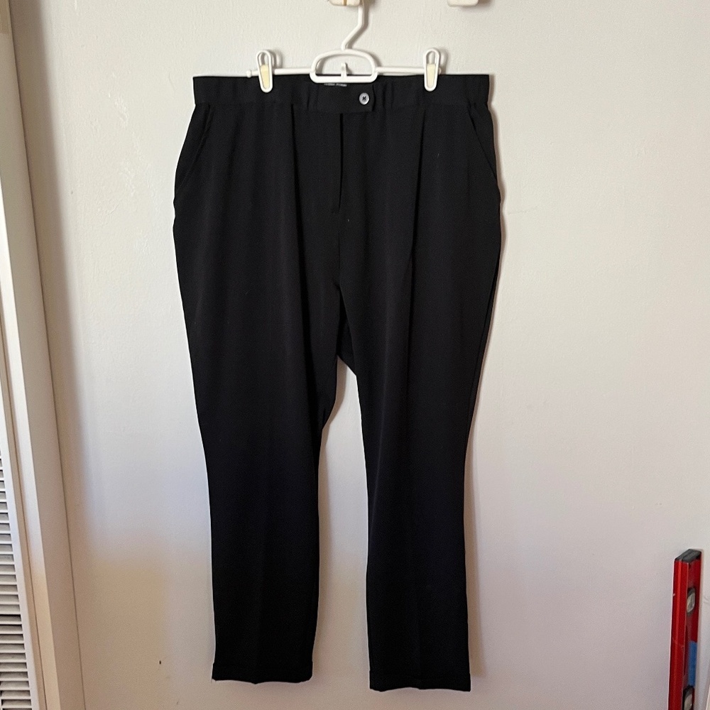 Universal Standard high rise Black Pants. Size S